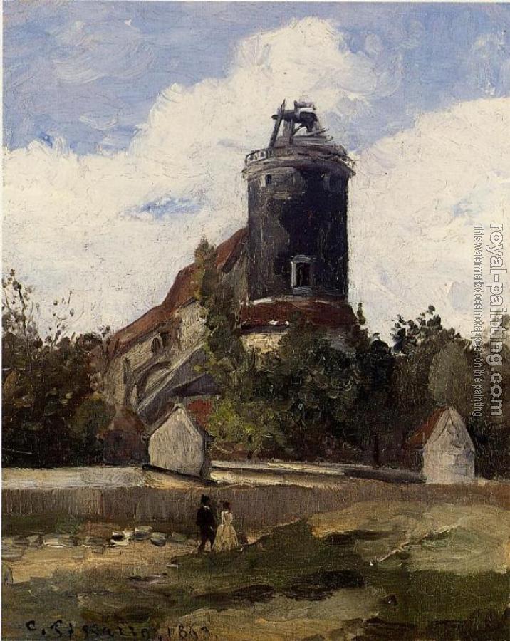 Camille Pissarro : The Telegraph Tower at Montmartre